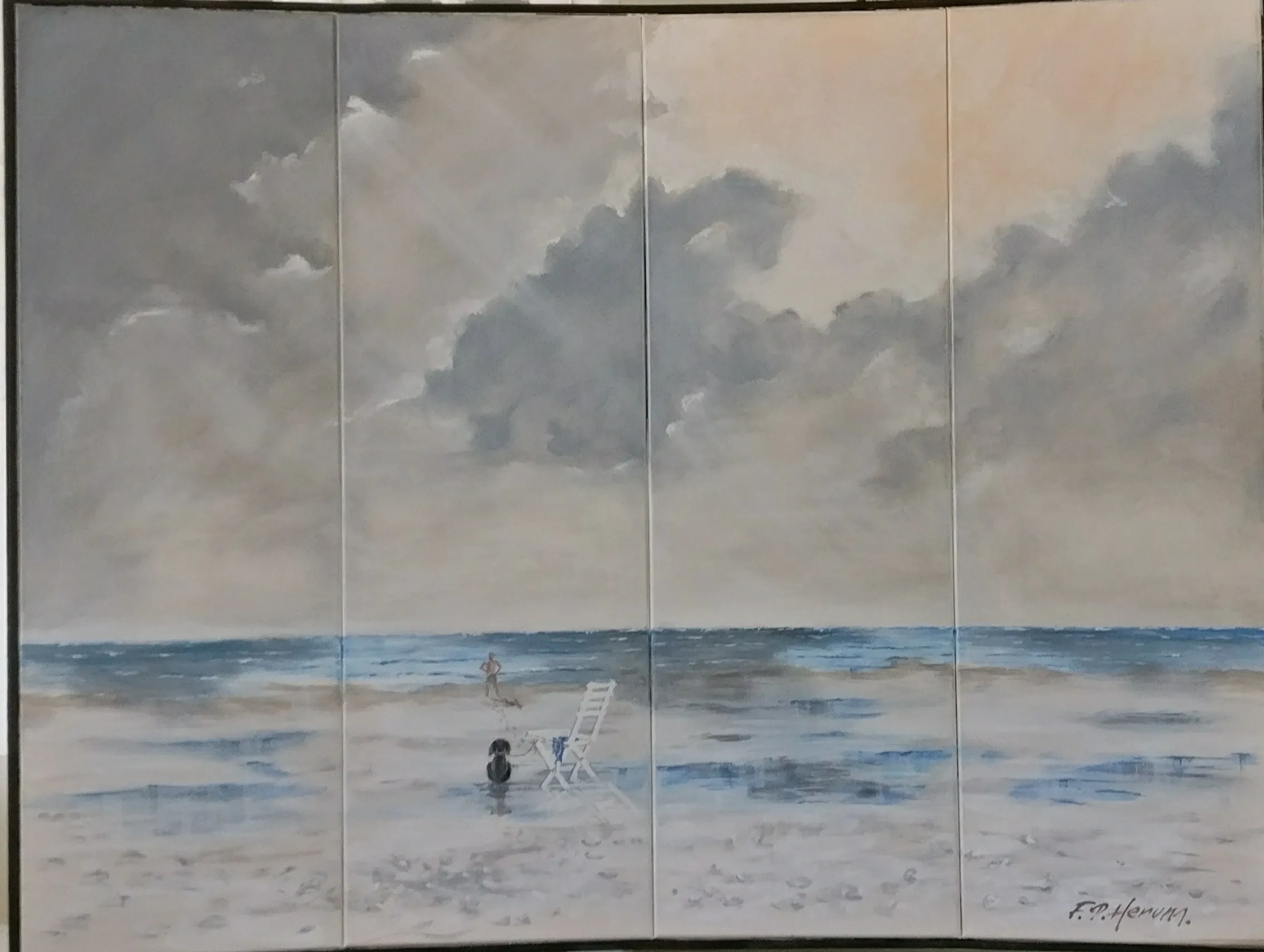 Maleri nr 121 120 cm X 90 cm